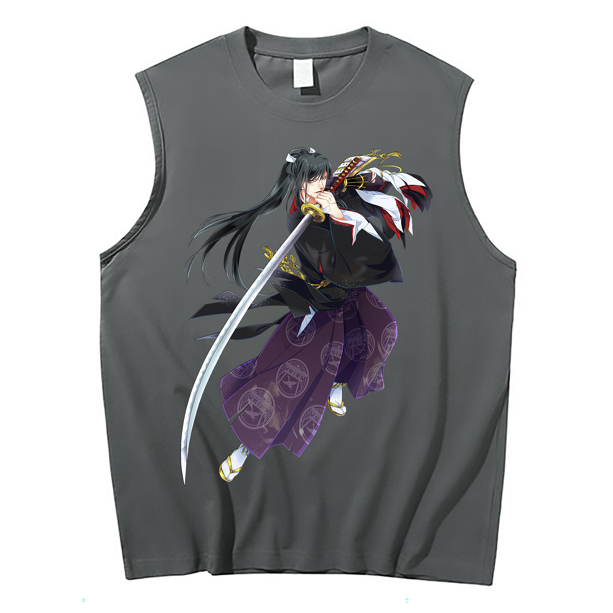 （画像用） 刀剣乱舞 Touken Ranbu コットン100％タンクトップ（フロントプリント）